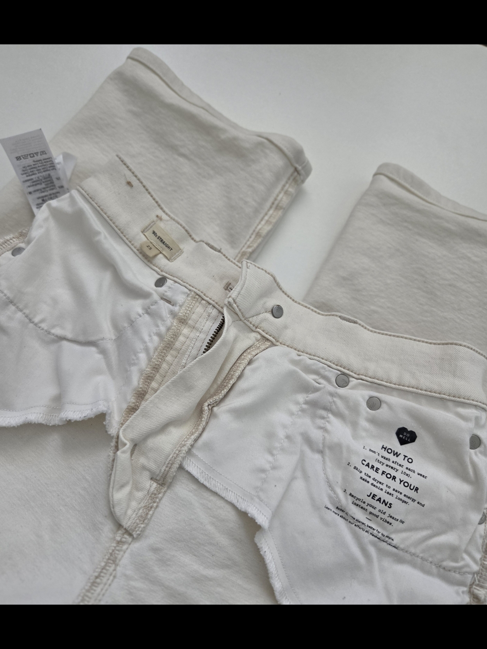 Madewell '90s Straight Leg Jeans - Talla 25 - Picture 11 of 13